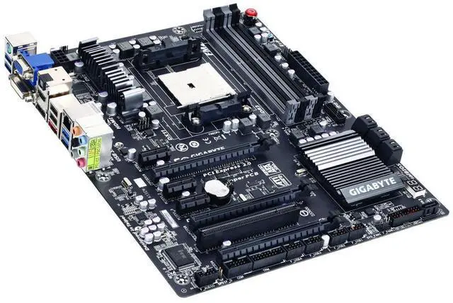 Main image of GA-F2A85X-UP4 rev.1.0 Gigabyte AMD A85X Socket FM2 DDR3 ATX Motherboard NO I/O AMD Socket FM2 Motherboards