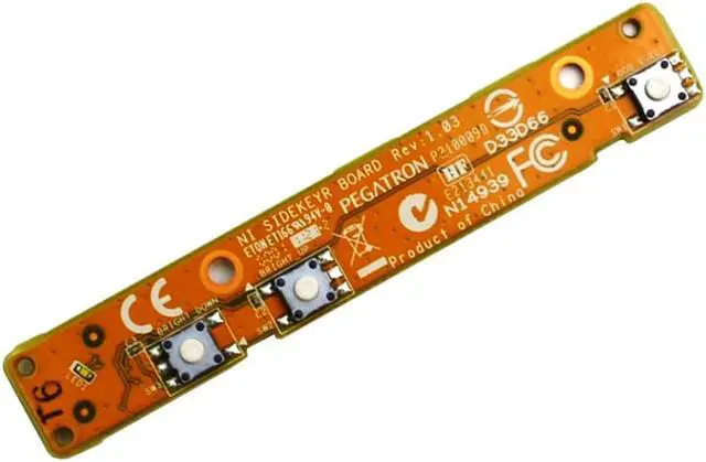 Main image of 618069-001 Niagra Genuine HP Omni 100 Series Pegatron PCA Sidekey R Board USA Control Panel Boards