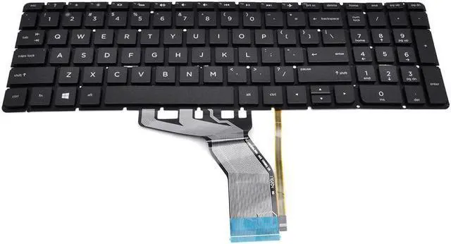 Main image of NSK-CW2BQ HP Pavilion 15-A Notebook Series US English Backlit Laptop Keyboard 9Z.NC8BQ.901 Laptop Keyboards