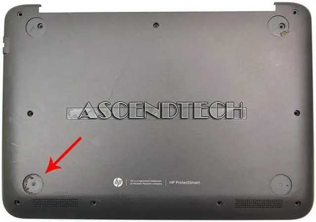 Main image of 800296-001 HP Pavilion 15T-V000 X360 PC Silver Laptop Lower Bottom Case Cover US Laptop Base Assembly - OEM