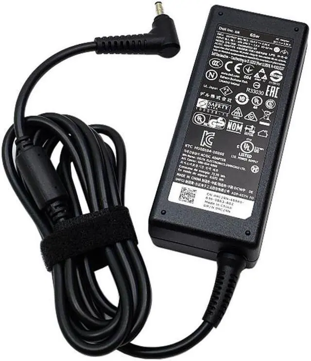 Alt view image 3 of 4 - Dell 65W AC Power Adapter 09RN2C 098R6C HA65NS5-00 LA65NS2-01 DA65NM111-00