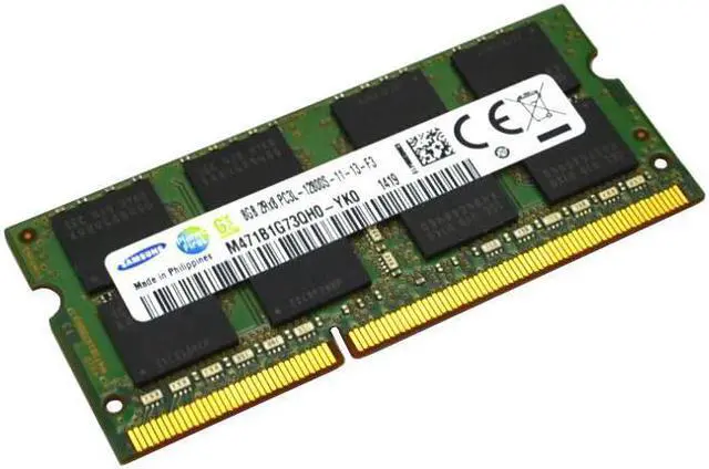 Alt view image 4 of 7 - SAMSUNG M471B1G73Qh0-Yk0 8Gb (1X8Gb) Pc312800 Ddr31600Mhz Dual Rank Non Ecc Unbuffered Cl11 Sodimm Memory Module-M471B1G73Qh0-Yk0