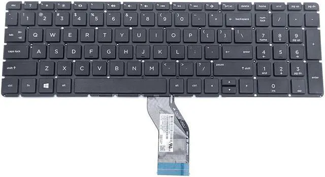 Main image of 490.0C907.0P01 HPM16M6 HP Pavilion 17-A 17-B 17Z-AK US English Laptop Keyboard Without Frame 921267-001 Laptop Keyboards - OEM