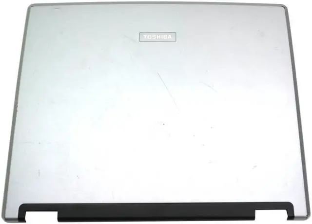 Main image of PM0016148 GDM900000436 Toshiba Satellite A50 A55 Tecra A2 LCD Silver Back Cover W/ Cables USA Laptop LCD Screen Covers