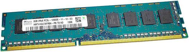 Alt view image 5 of 6 - HYNIXHynix Hmt41Gu7Afr8A-Pb Hynix 8Gb (1X8Gb) Pc312800 1600Mhz Unbuffered Ecc 1.35V Cl11 2Rx8 Ddr3 Sdram 240Pin Memory Module