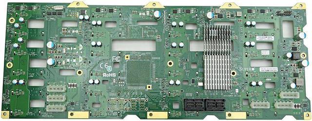 Supermicro BPN-SAS3-846EL1 SAS 12G single expander backplane, with LSI SAS3  expander, support 24x 3.5