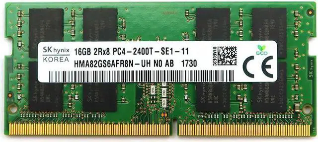 Alt view image 7 of 9 - Hynix HMA82GS6AFR8N-UH 16GB DDR4-2400 SODIMM