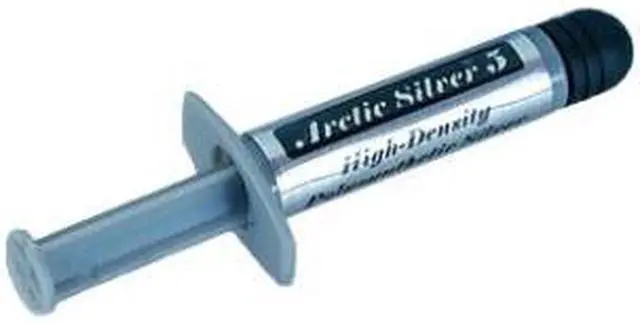 Main image of 2 pcs Arctic Silver 5 High-Density Polysynthetic Silver Thermal Compound AS5-3.5G