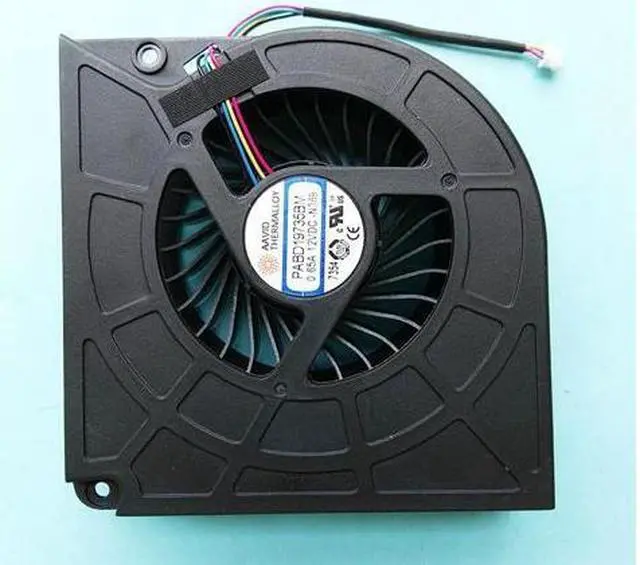 Alt view image 2 of 2 - Replacement 4 pin gpu COOLER cooling fan for MSI GT73 GT73VR GT73VR 6RE GT73VR 6RF 17A1 17A2 GT75VR P/N: PABD19735BMN369 PABD19735BMN391