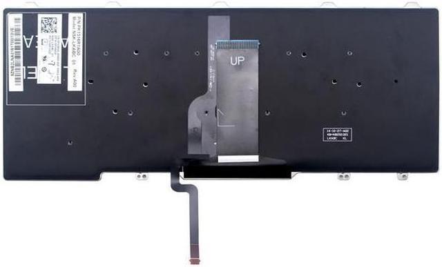 Alt view image 3 of 3 - Laptop Backlit Keyboard for Dell Latitude 3340 E5470 E7450 E7470 US Layout Black Color no mouse point