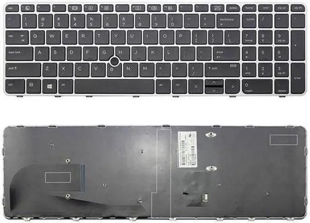 Main image of New US Layout Replacement   Laptop Keyboard (With Frame) For HP EliteBook 755 G3 850 G3 ZBook 15u G3 821194-001 836621-001 SN9145PS 6037B0113701 819898-001 SG-81110-XUA