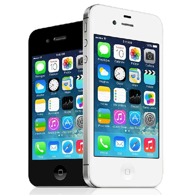 Alt view image 2 of 6 - iPhone4s Original Unlocked Apple iPhone 4S Mobile Phone 3.5" IPS Smartphone 512MB RAM 32GB ROM 3G GPS iOS Cell Phones