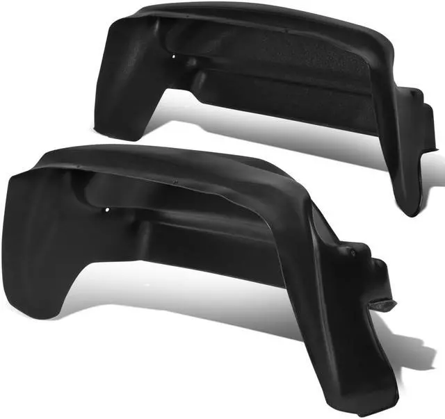 Main image of DNA Motoring ZTL-Y-0041 For 2007 to 2014 Chevy Silverado GMC Sierra 1500 / 2500 HD / 3500 HD Pair Rear Wheel Well Guards Inner Fender Mud Flaps 08 09 10 11 12 13