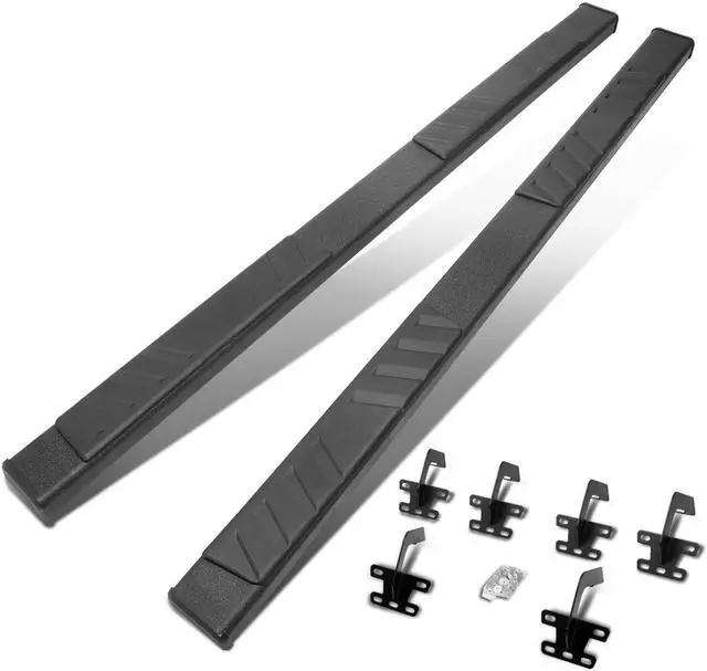 Main image of For 2019 to 2021 Dodge Ram 1500 Extended/Quad Cab 5" Black Powdercoated Flat Side Step Nerf Bar Running Boards 20