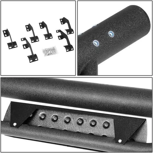 Alt view image 4 of 6 - For 2005 to 2021 Toyota Tacoma Double Crew Cab Step Nerf Bar Running Boards 06 07 08 09 10 11 12 13 14 15 16 17 18 19 20