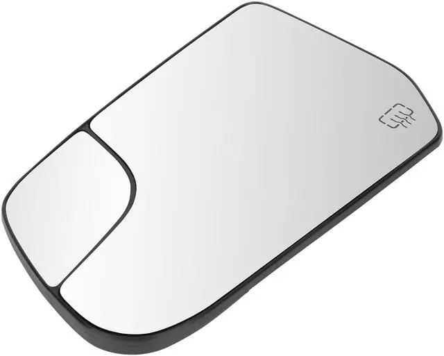 Alt view image 3 of 5 - DNA Motoring OEM-MG-0304 For 2010 to 2017 Chevy Equinox GMC Terrain Factory Style Driver / Left Heated Mirror Glass Lens w/ Spotter 11 12 13 14 15 16