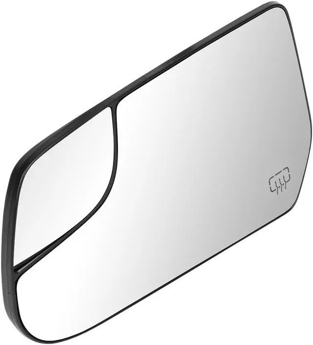 Alt view image 2 of 5 - DNA Motoring OEM-MG-0304 For 2010 to 2017 Chevy Equinox GMC Terrain Factory Style Driver / Left Heated Mirror Glass Lens w/ Spotter 11 12 13 14 15 16