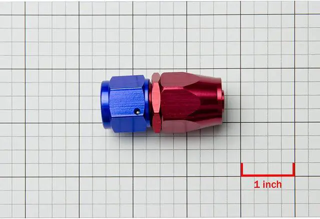 Alt view image 2 of 2 - DNA Motoring FT-4008-001 8AN Straight Swivel Fuel Line Hose Flare Union Adapter With Reusable End