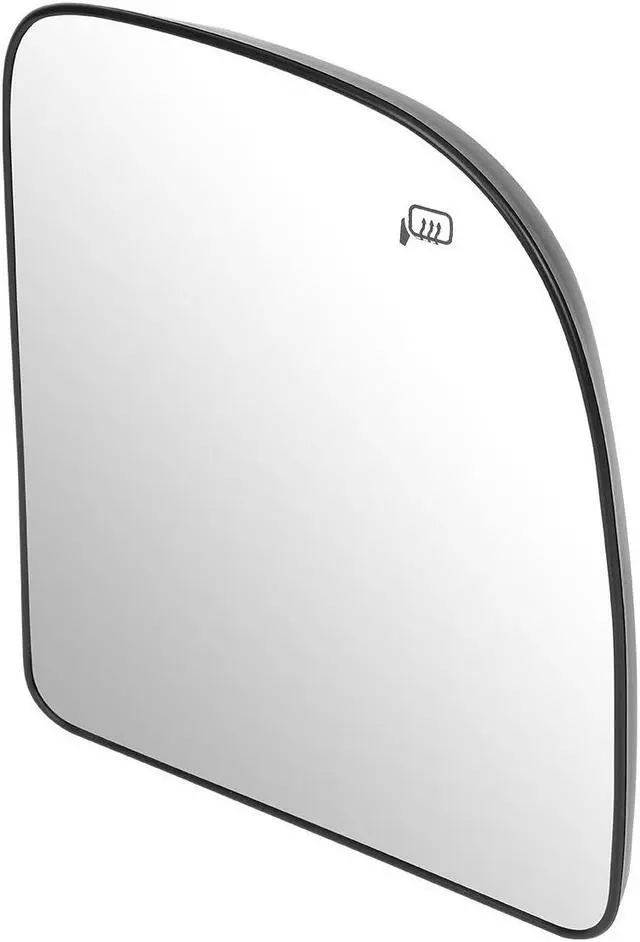 Alt view image 2 of 5 - DNA Motoring OEM-MG-0168 For 1999 to 2007 Ford F250 F350 Excusion Super Duty Factory Style Passenger / Right Side Upper Towing Mirror Glass Lens w/ Heated 00 01 02 03 04 05 06