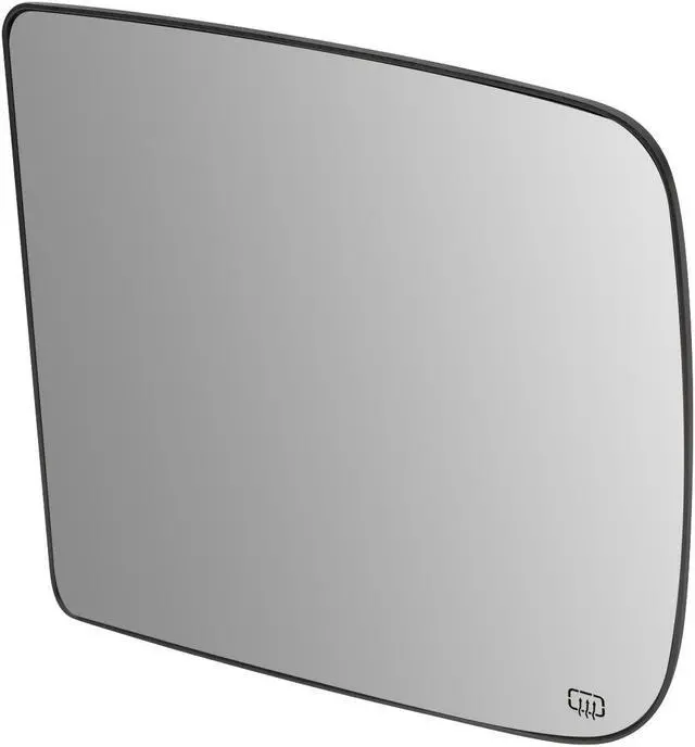 Alt view image 2 of 6 - DNA Motoring OEM-MG-0135 For 2009 to 2019 Dodge Ram Truck 1500 2500 3500 Factory Style Driver / Left Side Mirror Glass Lens with Backing Plate + Heated 10 11 12 13 14 15 16 17 18 68067727AA