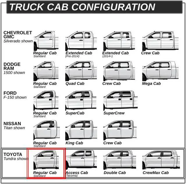 Alt view image 7 of 7 - For 2007 to 2017 Toyota Tundra 2-Door Standard Cab Pair of 6 Inches Stainless Flat Side Step Nerf Bar Running Boards 10 11 12 13