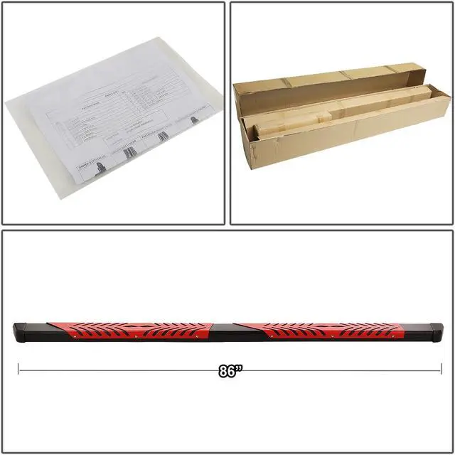Alt view image 5 of 7 - For 2019 to 2021 Dodge Ram 1500 Truck Crew Cab Pair 5.5" Stainless Steel Flat Side Step Nerf Bar Running Boards 20