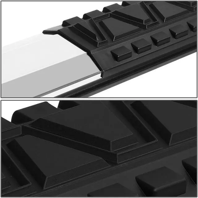 Alt view image 3 of 6 - DNA Motoring STEPB-5A-009-SS For 2004 to 2015 Nissan Titan Crew Cab Stainless Steel 5" Side Step Nerf Bar Running Board+Mounting Bracket Left + Right