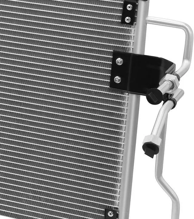 Alt view image 3 of 7 - DNA Motoring OEM-CDS-4678 For 1997 to 2004 Ford F150 F250 Super Duty 4.2L V6 4.6L V8 5.4L V8 4678 Aluminum Air Conditioning A/C Condenser 98 99 00 01 02 03