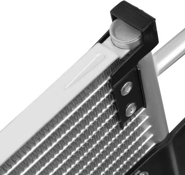 Alt view image 4 of 7 - DNA Motoring OEM-CDS-4678 For 1997 to 2004 Ford F150 F250 Super Duty 4.2L V6 4.6L V8 5.4L V8 4678 Aluminum Air Conditioning A/C Condenser 98 99 00 01 02 03