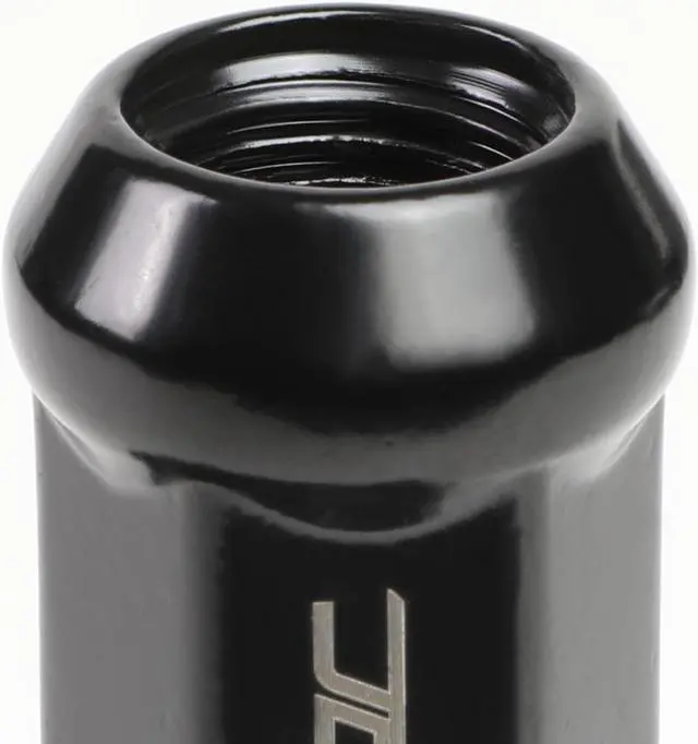 Alt view image 4 of 7 - DNA Motoring LN-ZTL-9056-BK For 99+ Acura Chevy Ford Jeep Honda Black Steel M14 x 1.5 24 Pcs 112mm Tall Conical Seat Wheels Cloes End Lug Nut Set w/Adapter