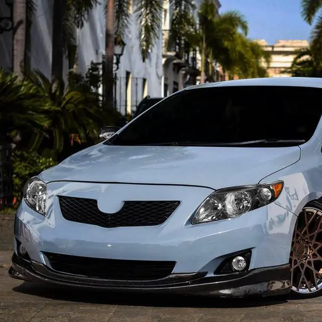 Alt view image 7 of 7 - DNA Motoring HL-OH-TCO09-BK-AM For 2009 to 2010 Corolla 10th Gen Pair Black Housing Amber Corner Headlight Headlamps Left + Right