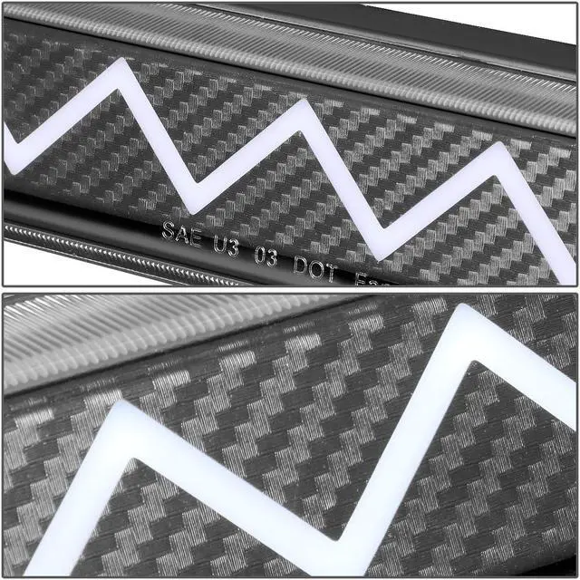 Alt view image 4 of 7 - DNA Motoring 3BL-FSPRAN99-3D-T4-LED-BK For 1999-2016 Ford F250 F350 F450 F550 Super Duty Explorer Sport Trac Heartbeat Style Sequential LED 3rd Third Tail Brake Light