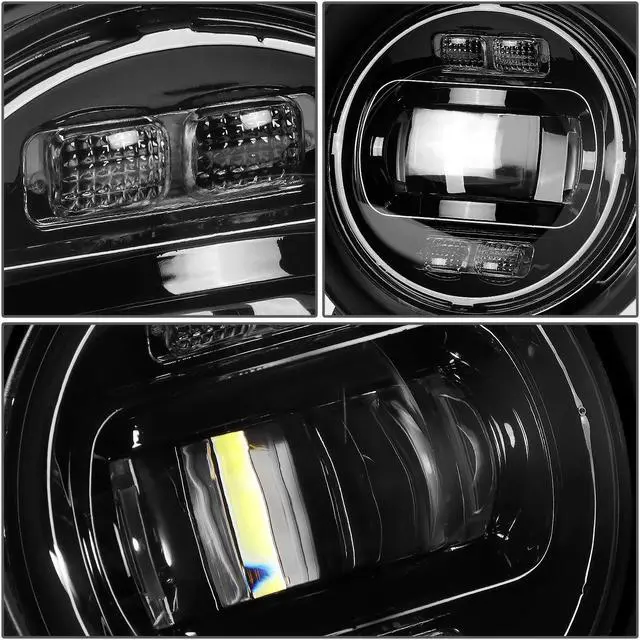 Alt view image 4 of 7 - For 2007 to 2014 Toyota Tundra Pair of Clear Lens Full LED Lighting Driving Fog Lights Lamps with Switch and Bezels 10 11 12 13