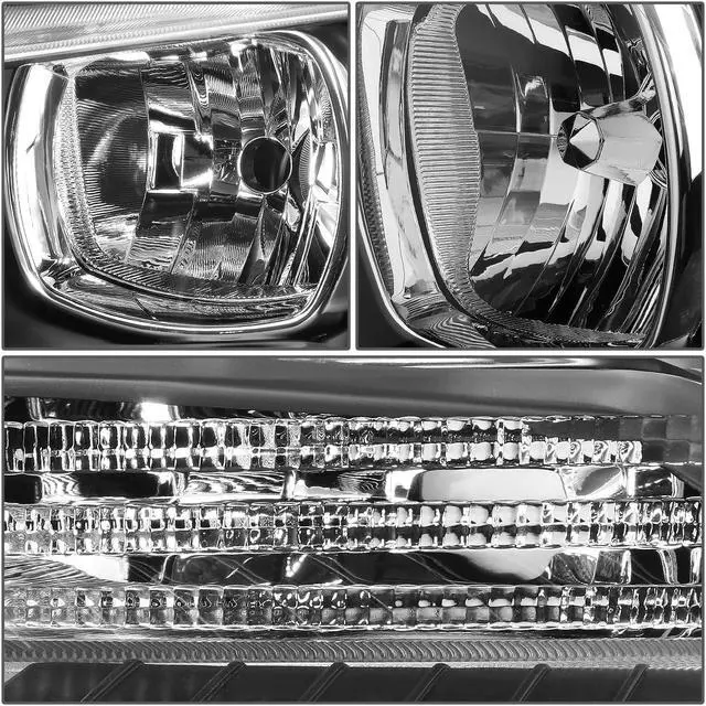 Alt view image 3 of 7 - DNA Motoring HL-OH-CHA11-BK-CL1 For 2011 to 2014 Dodge Charger LX Pair Replacement Headlight Assembly Black Housing Clear Corner Headlamp 12 13