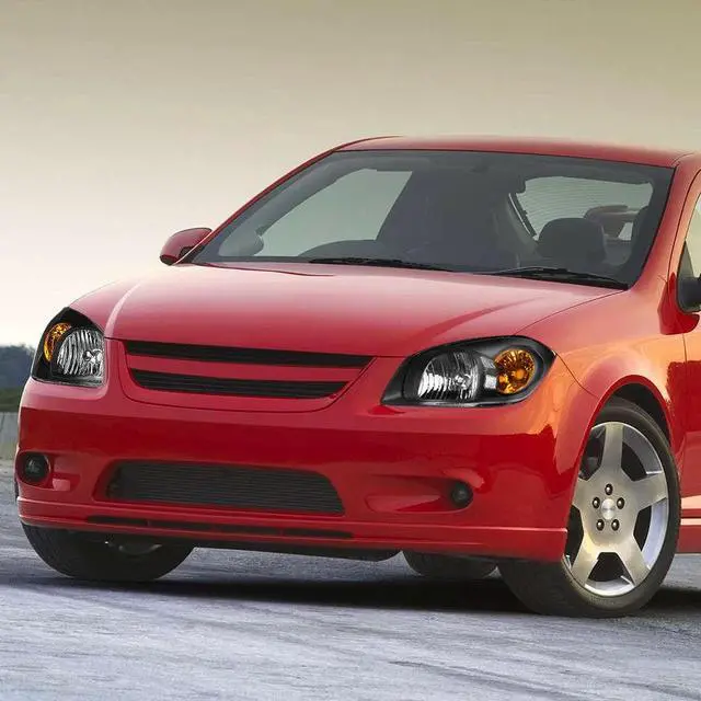 Alt view image 12 of 12 - DNA Motoring HL-OH-027-BK-CL1 For 2005 to 2010 Chevy Cobalt Pontiac G5 Pursuit OE Style Headlight Black Housing Clear Corner Headlamp 06 07 08 09 Left + Right