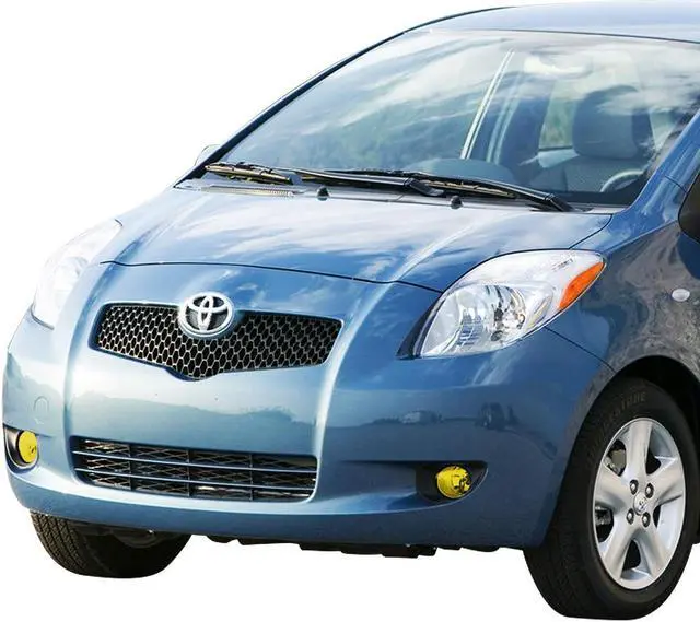 Alt view image 5 of 5 - DNA Motoring FL-ZTL-201-AM For 2006 to 2008 Toyota Yaris Hatchback XP90 Bumper Driving Fog Light Lamp+Switch Amber Lens 07