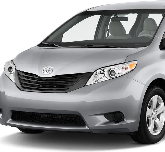 Alt view image 5 of 5 - DNA Motoring HL-OH-TSIE11-CH-AM For 2011 to 2020 Toyota Sienna XL30 Pair Projector Headlight Chrome Housing Amber Corner Headlamp 12 13 14 15 16 Left + Right