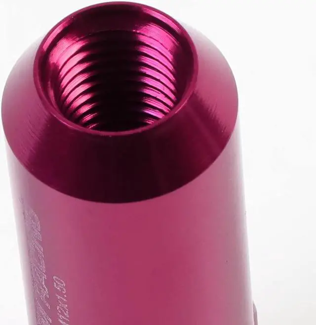 Alt view image 4 of 6 - DNA Motoring LG-T888-15-PK 20-Piece M12 x 1.5 Aluminum Alloy Wheel Lug Nuts+Adapter Key (Pink)
