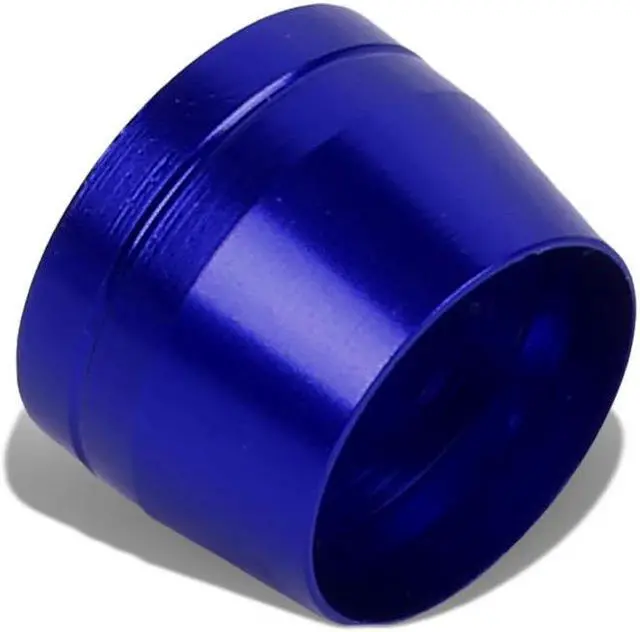 Alt view image 2 of 4 - DNA Motoring FT-1-9023-08-BL 8-AN 1/2" Tubing Olive Insert Flare Fitting for Teflon/Nylon Hose Hard Line (Blue)