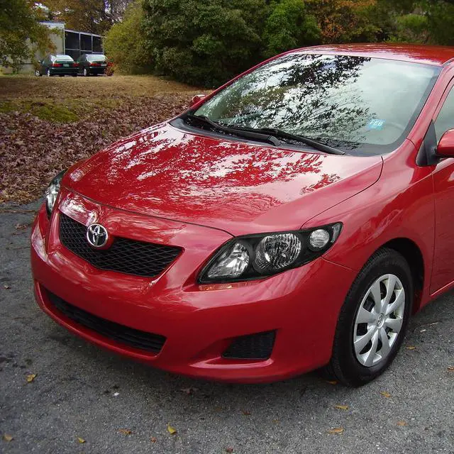 Alt view image 5 of 5 - DNA Motoring HL-OH-TCO09-BK-CL1 For 2009 to 2010 Toyota Corolla 10th Gen Pair Black Housing Clear Corner Headlight Headlamps Left + Right