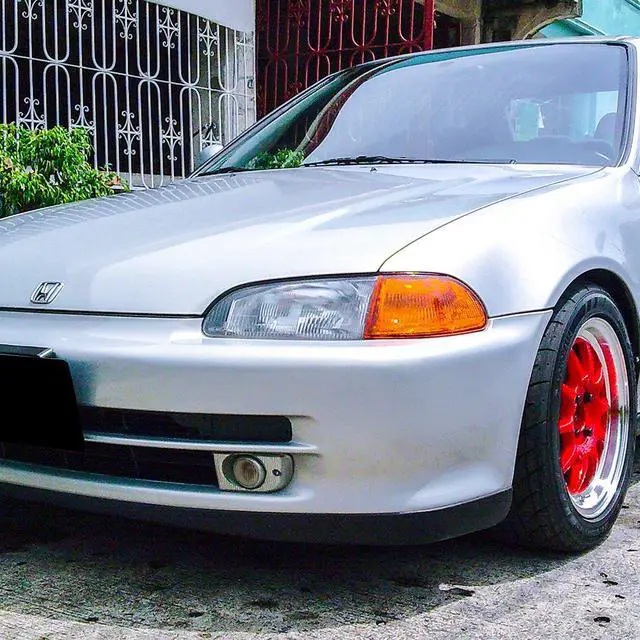 Alt view image 5 of 6 - DNA Motoring FL-HC924-SM For 1992 to 1995 Honda Civic 4-Door Sedan Front Bumper Driving Fog Light+Bulbs+Switch Smoked Lens 5th Gen EG8/9 EH9 D15 D16 93 94