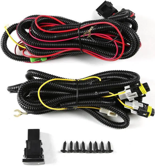 Alt view image 6 of 6 - DNA Motoring FL-TYARIS12-CH For 2012 to 2014 Toyota Yaris Driving Bumper Fog Light+Bulbs+Switch (Clear Lens) - 3rd Generation XP130 13