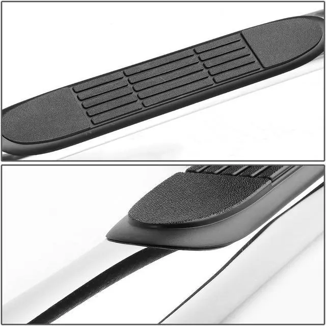 Alt view image 2 of 5 - DNA Motoring STEPB-3-054-SS For 2005 to 2020 Nissan Frontier Crew Cab Stainless Steel 3" Side Step Nerf Bar Running Board Left + Right 06 07 08 09 10 11 12
