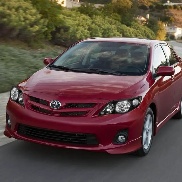 Alt view image 4 of 5 - DNA Motoring HL-OH-TCO09-BK-CL1 For 2009 to 2010 Toyota Corolla 10th Gen Pair Black Housing Clear Corner Headlight Headlamps Left + Right