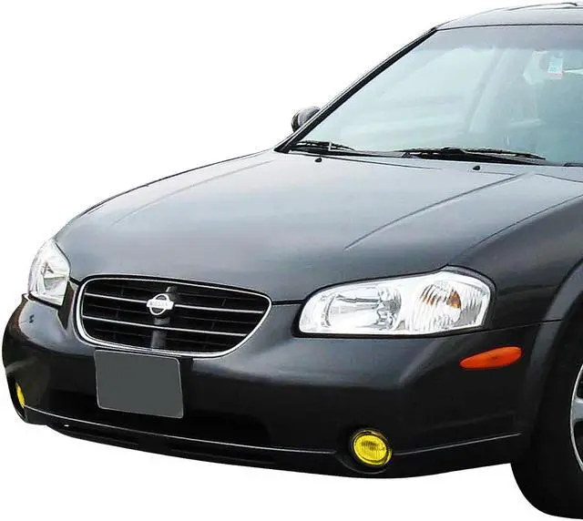 Alt view image 5 of 5 - DNA Motoring FL-ZTL-166-AM For 2002 to 2003 Nissan Maxima A33 Pair Bumper Driving Fog Light Lamp Amber Lens