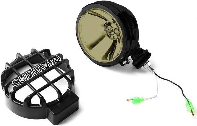 Alt view image 2 of 5 - DNA Motoring FL-6-U+SW-SM-BK 6" Round Fog Lights+Offroad Super 4X4 Guard+Switch For Grille/Brush/Bull bar (Smoke Lens Black Housing)