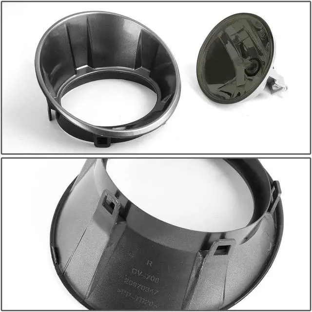 Alt view image 3 of 5 - DNA Motoring FL-ZTL-806-SM For 2010 to 2013 Chevy Camaro Front Bumper Driving Fog Light Lamp Smoked Lens 11 12