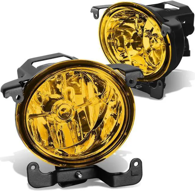 Main image of DNA Motoring FL-ZTL-216-AM For 2003 to 2006 Accent Sedan/Hatchback Pair Bumper Driving Fog Light Lamp Amber Lens 04 05