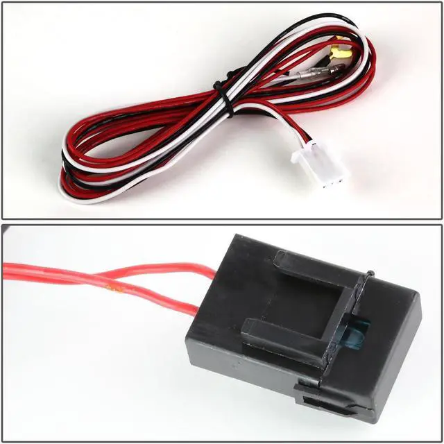 Alt view image 4 of 5 - DNA Motoring FL-WIRE-T1 Universal Fog Light / Lamp Wiring Harness Kit + 12V 40Amp Relay + Interior Switch