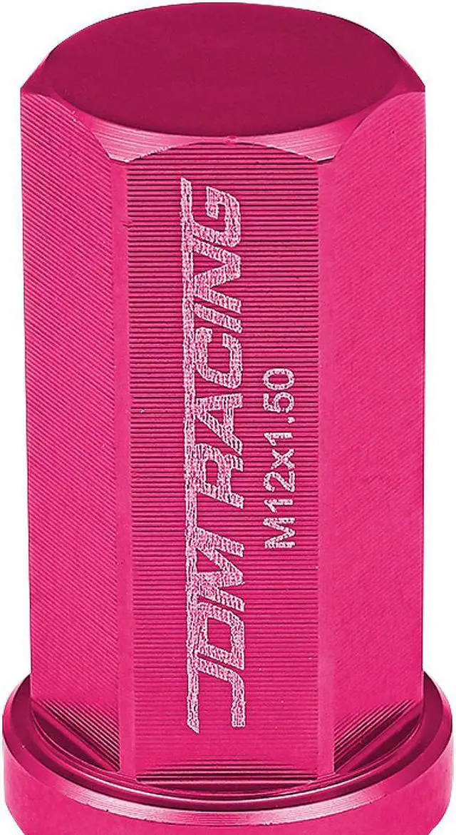 Alt view image 4 of 5 - DNA Motoring LN-ZTL-9019-15-PK 20-Piece M12 x 1.5 Aluminum Alloy Wheel Lug Nuts + Deep Drive Extension (Pink)